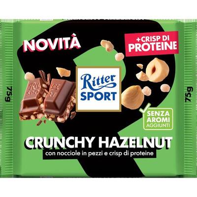 BARRETTA ENERGETICA RITTER SPORT PROTEINE CROCCANTI ALLA NOCCIOLA