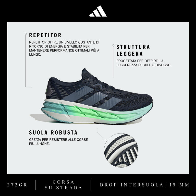 Încălțăminte de alergare ADIDAS ADISTAR 4 Albastru Bărbați