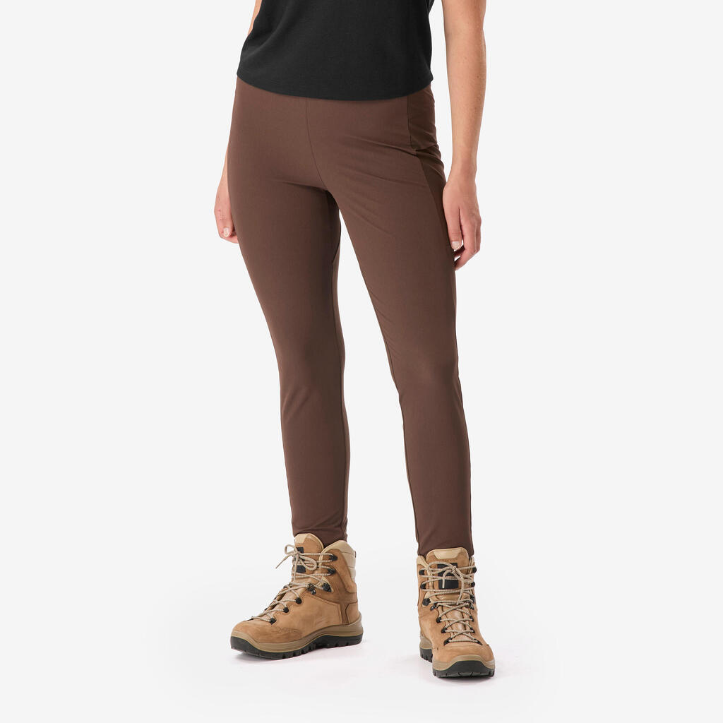 Rjave ženske pohodniške pajkice MT500