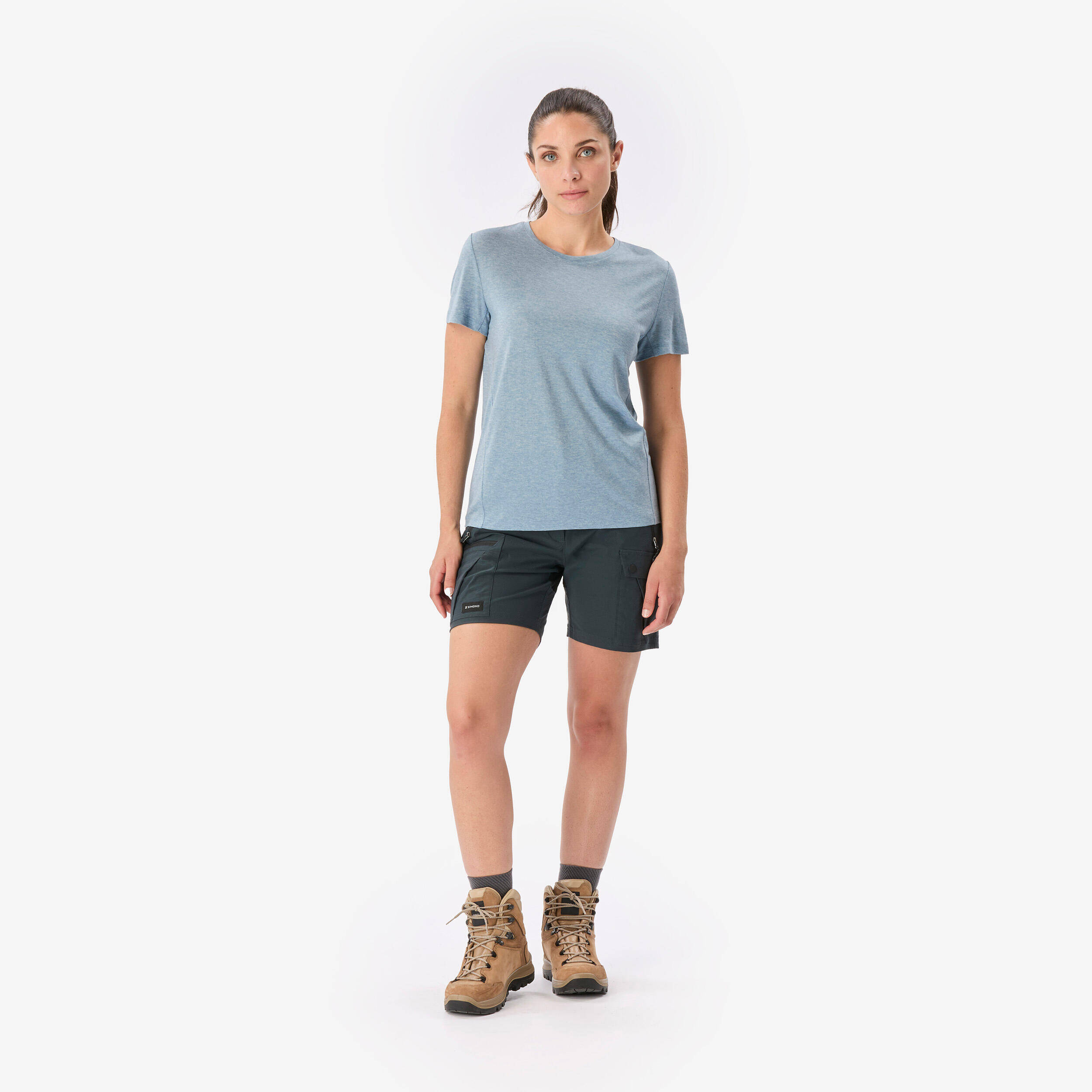 Women's recycled merino wool trekking T-shirt, Merino Rec Fresh -  2
