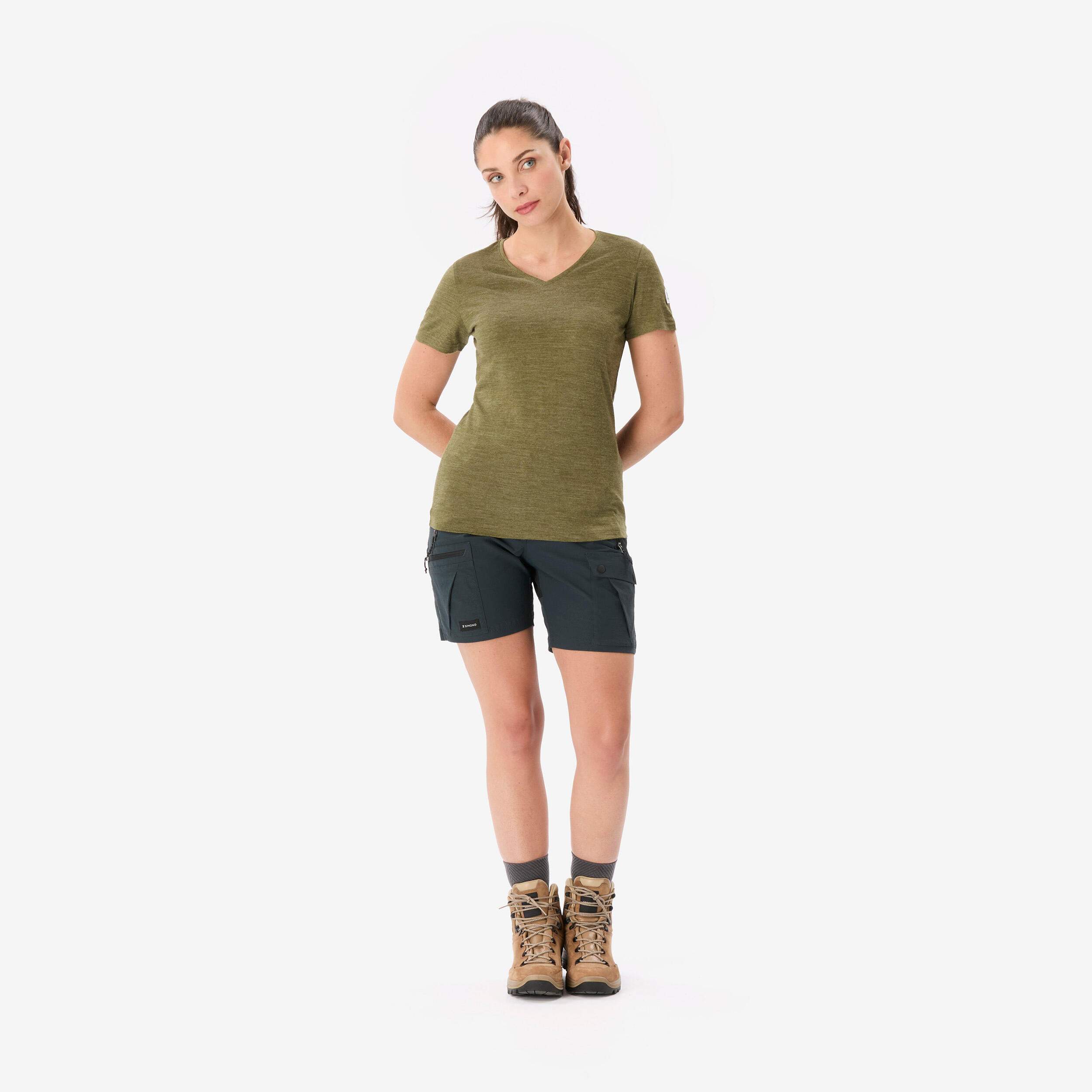 T-shirt en laine mérinos femme, Merino Fresh 2/8
