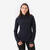 T-shirt manches longues en laine mérinos femme, Merino Resist bleu marine