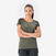 T-shirt de trek manches courtes en laine mérinos femme, Merino Resist kaki
