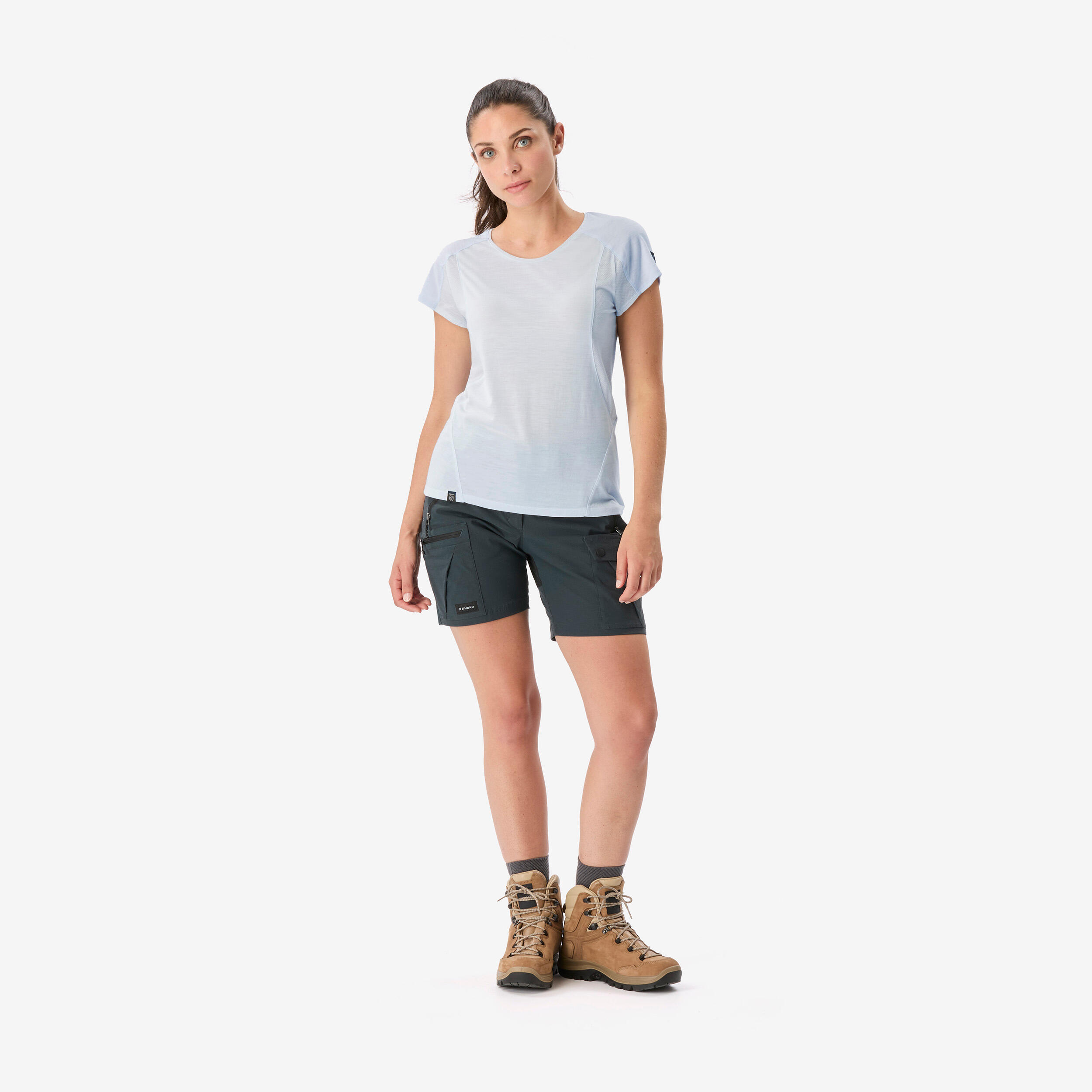 Women’s Merino Wool T-Shirt, Merino Resist - SIMOND