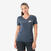 T-shirt manches courtes en laine mérinos femme, Merino Fresh bleu
