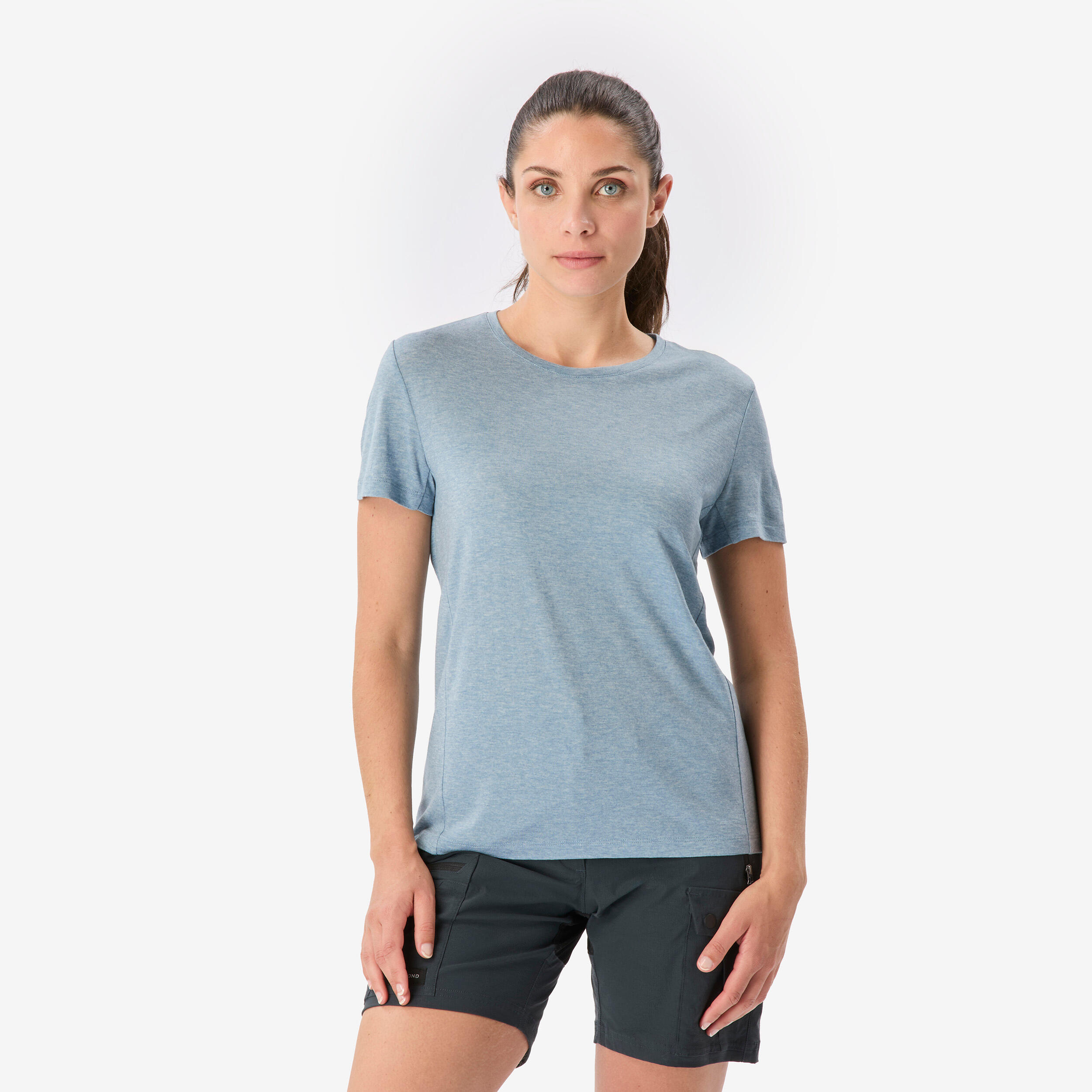 Women's recycled merino wool trekking T-shirt, Merino Rec Fresh
