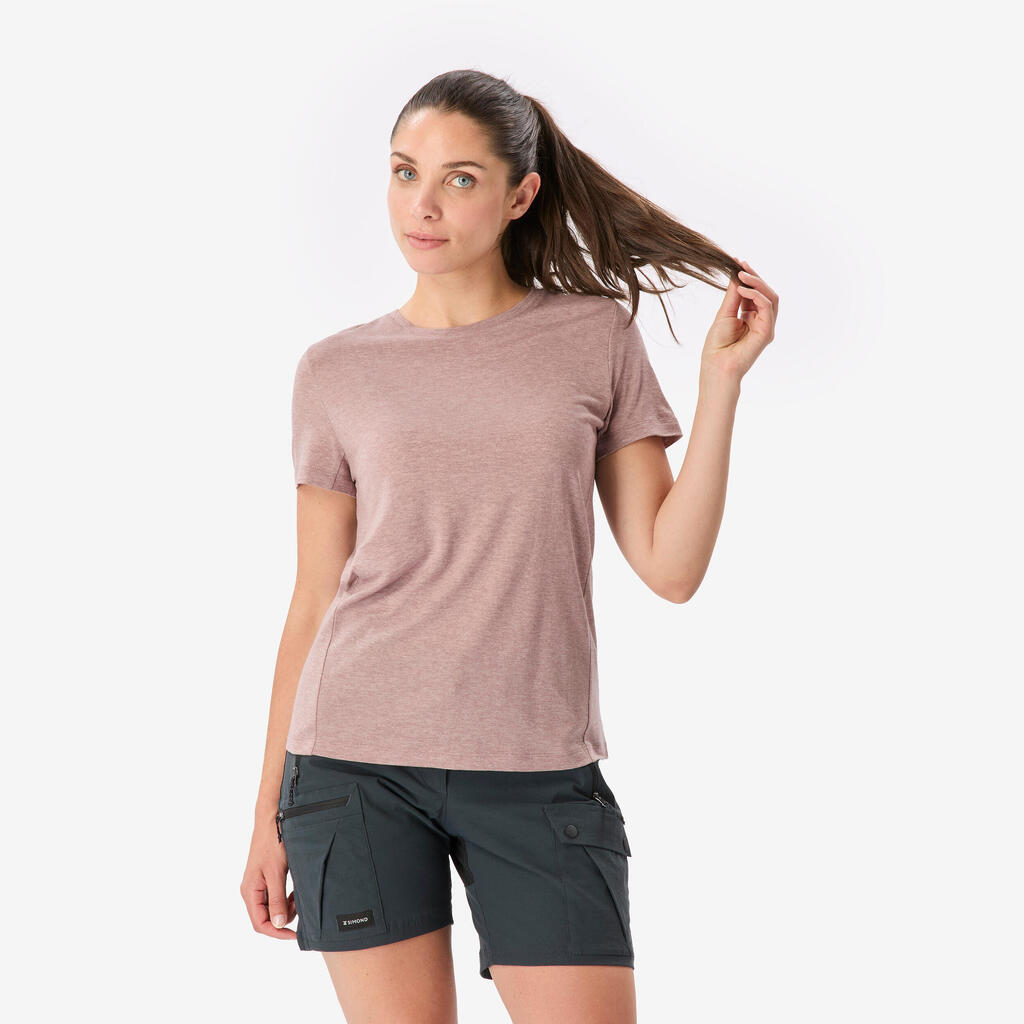 Women's recycled merino wool trekking T-shirt, Merino Rec Fresh
