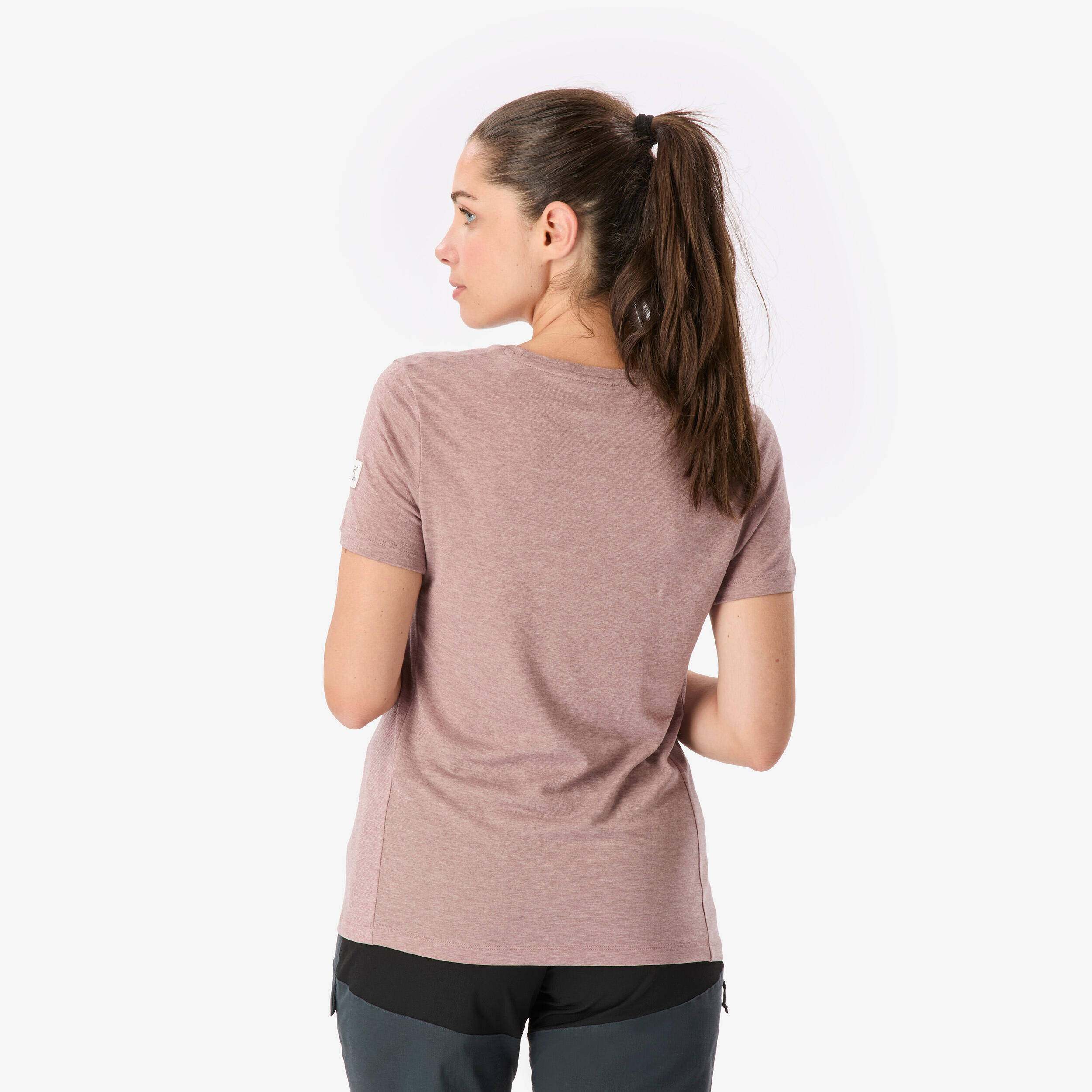 Women's recycled merino wool trekking T-shirt, Merino Rec Fresh -  4