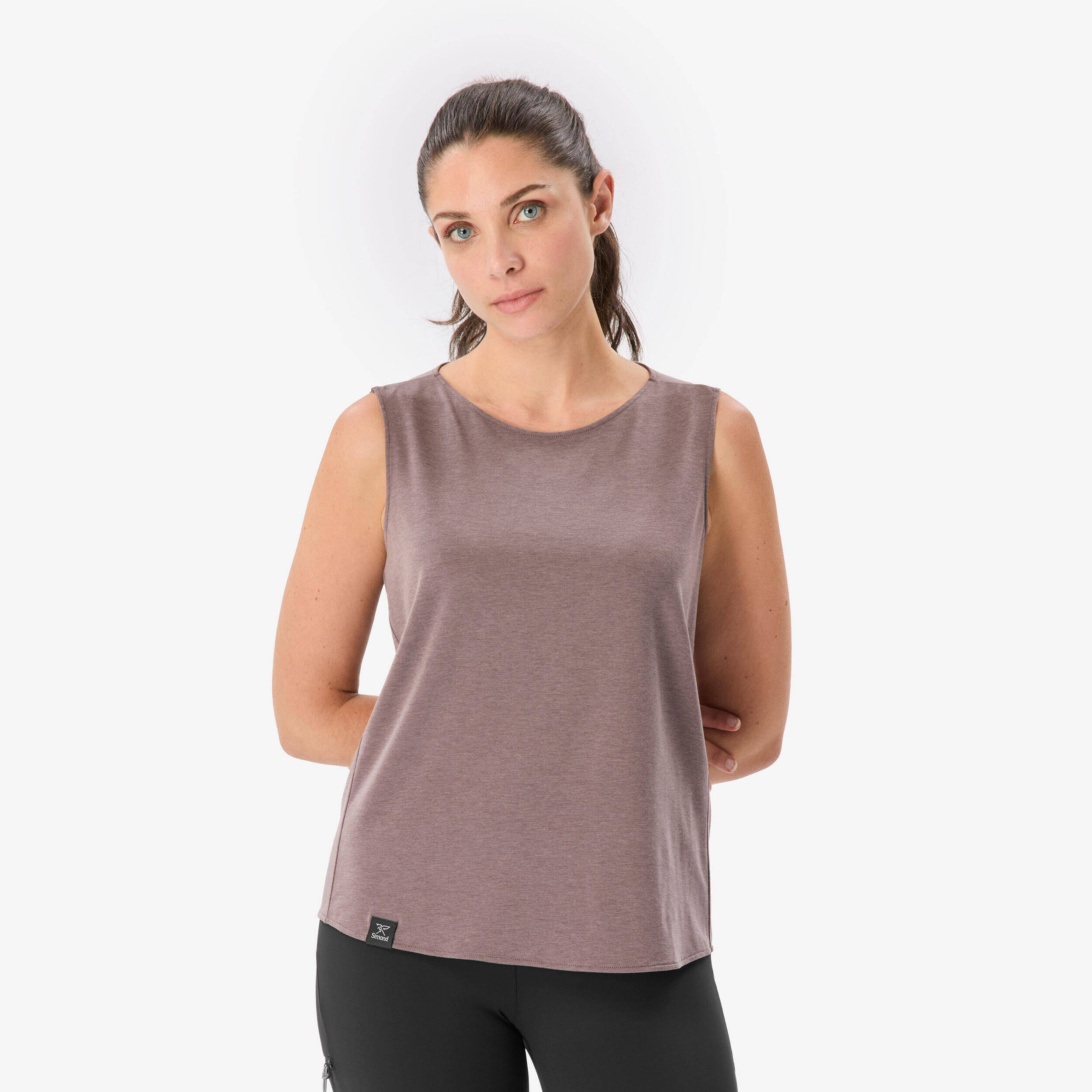 Women’s climbing tank top, Vertika violet -  1