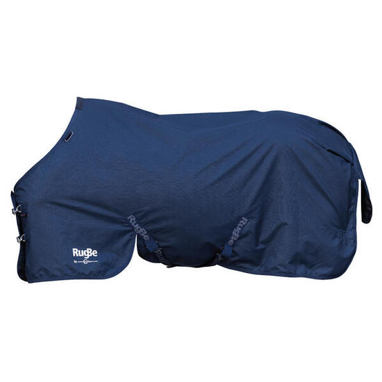 Couverture extérieur équitation imperméable cheval et poney - 100g RugBe Marine
