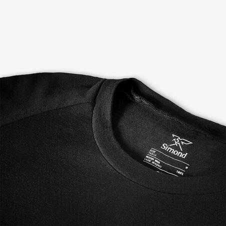 Футболка чоловіча MT500 для трекінгу з довгими рукавами з мериносової вовни