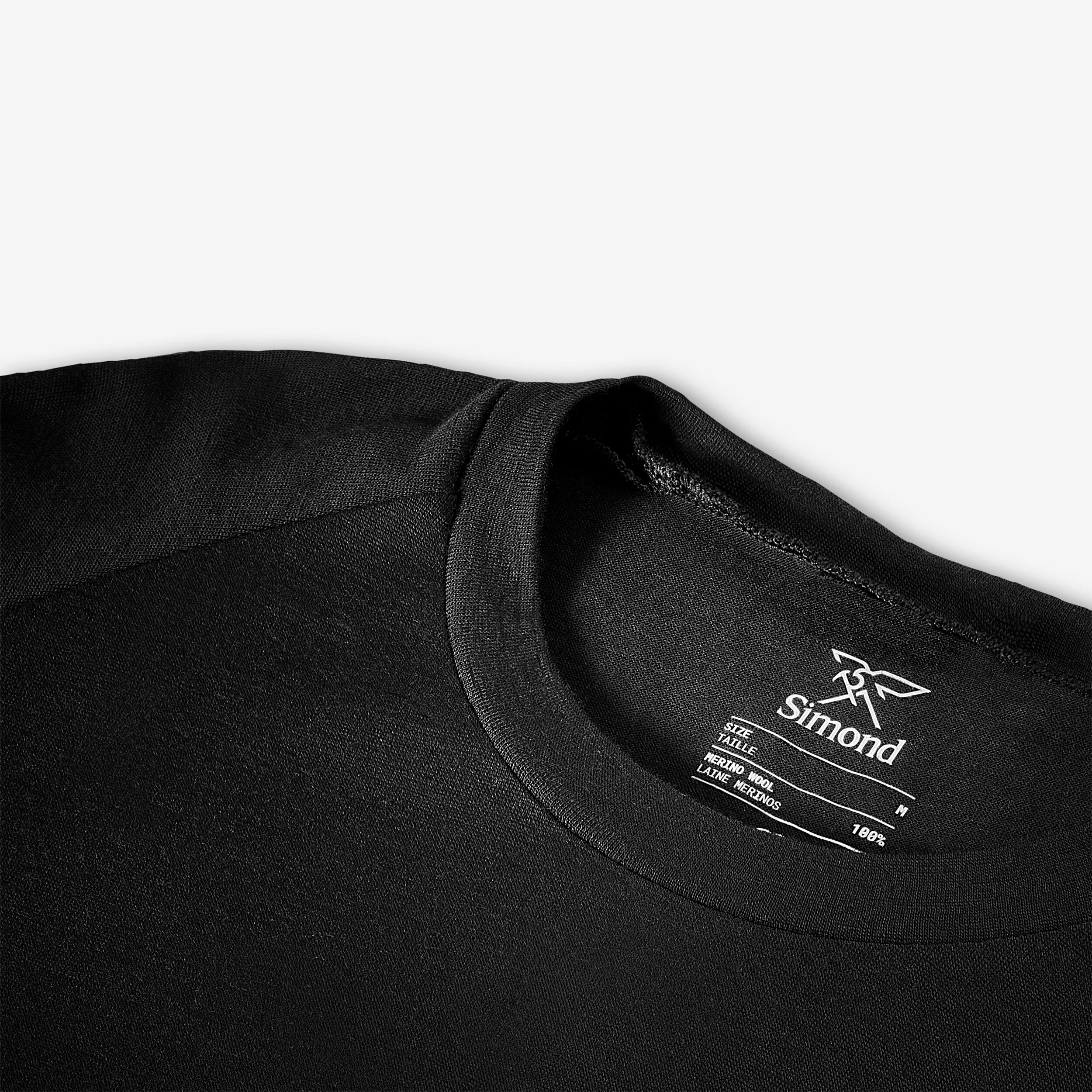 T-shirt à manches longues en laine mérinos homme, MT 500 6/8