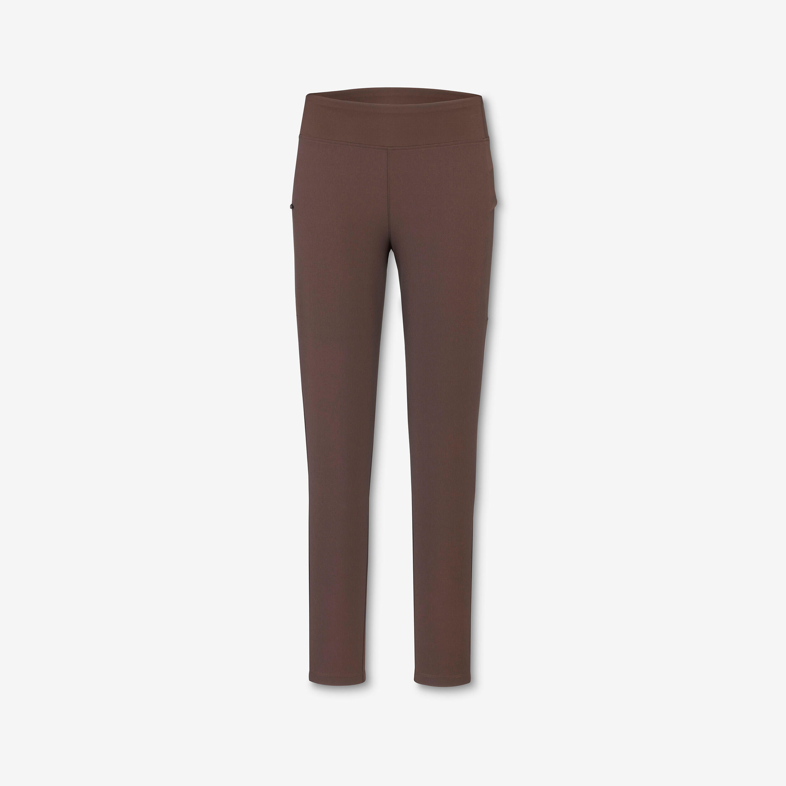 Leggings de trekking resistentes mulher, MT500 castanho 8/8
