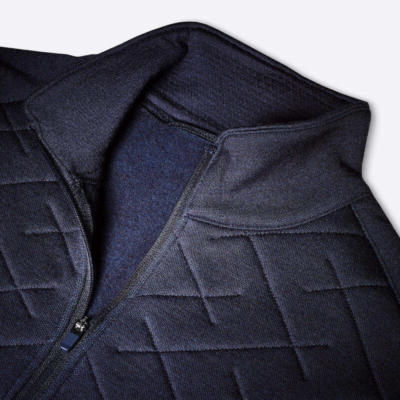 Bluză cu lână merinos Merino Resist Bleumarin Damă 