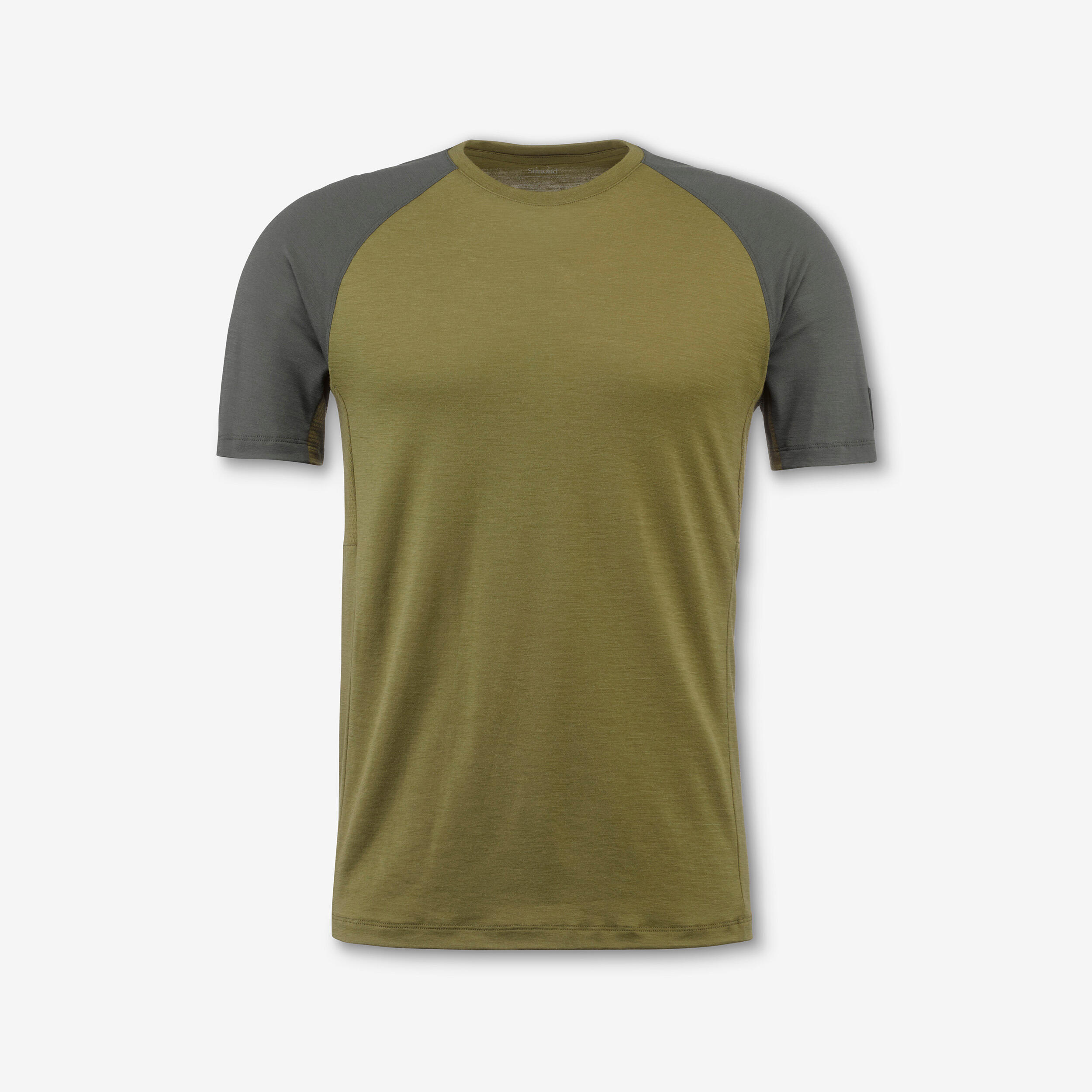 T-shirt de randonnée en laine mérinos homme, Merino Resist - FORCLAZ