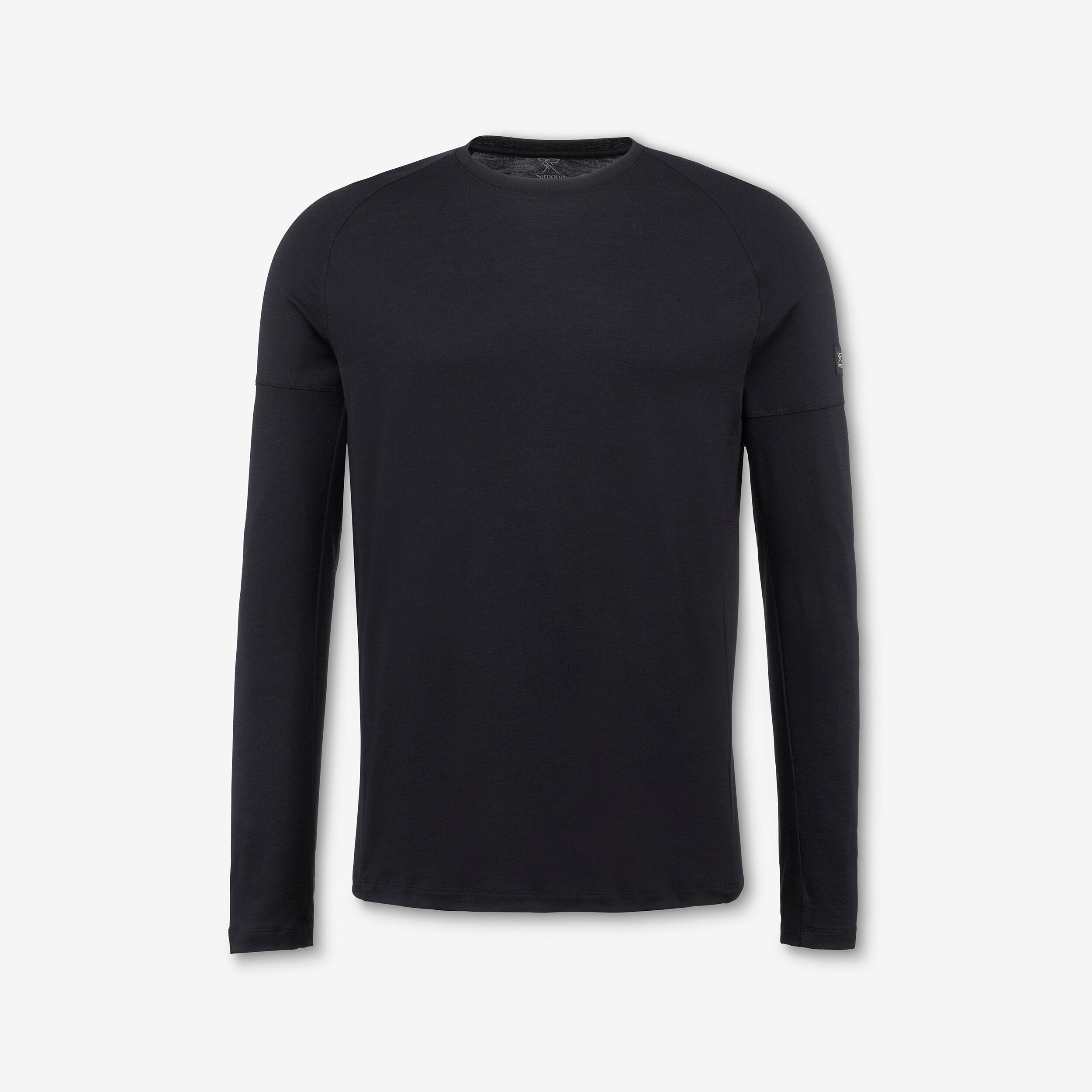 Men's Long-Sleeved Merino Wool T-Shirt, Merino Resist - SIMOND