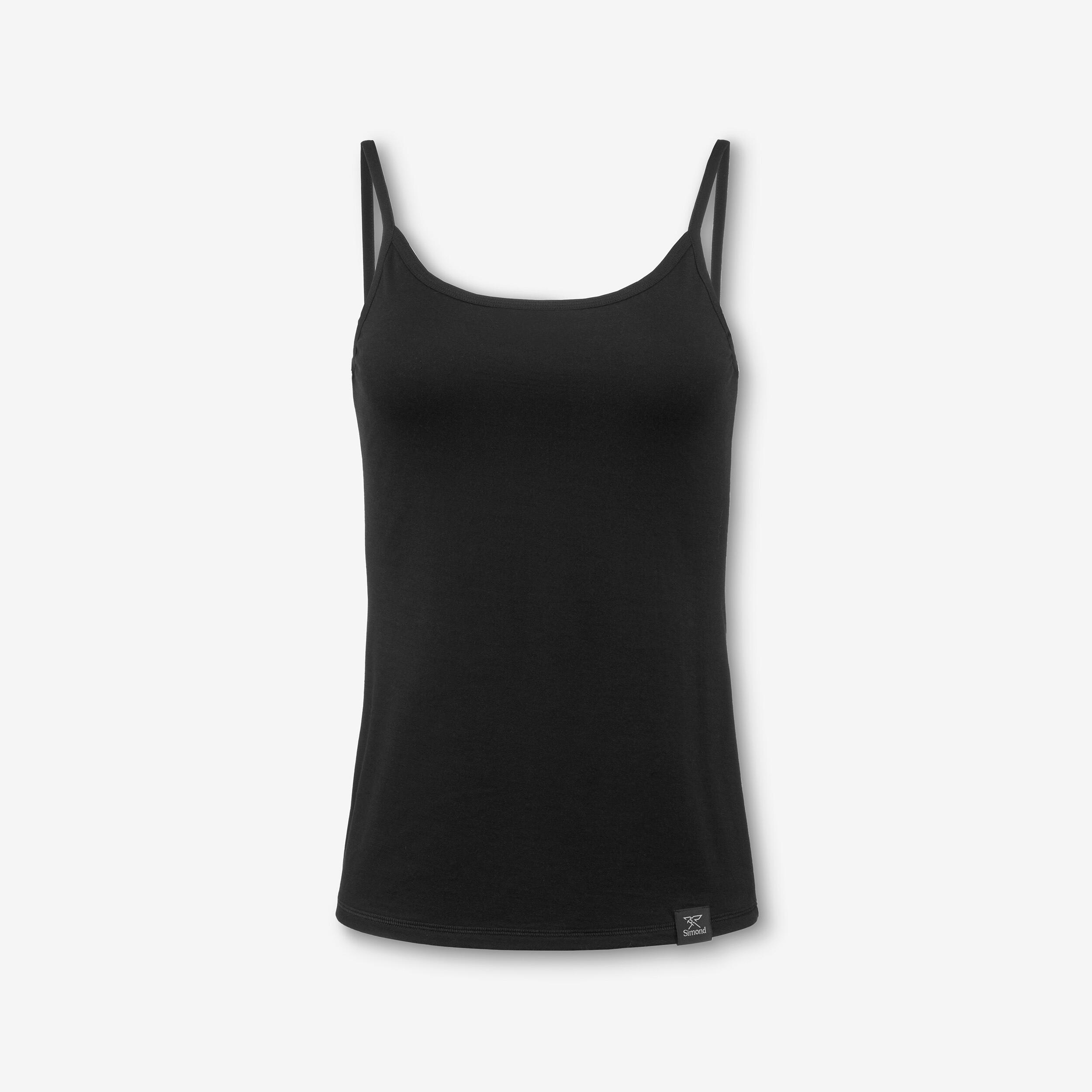 Camisole en laine mérinos femme, 500 8/8