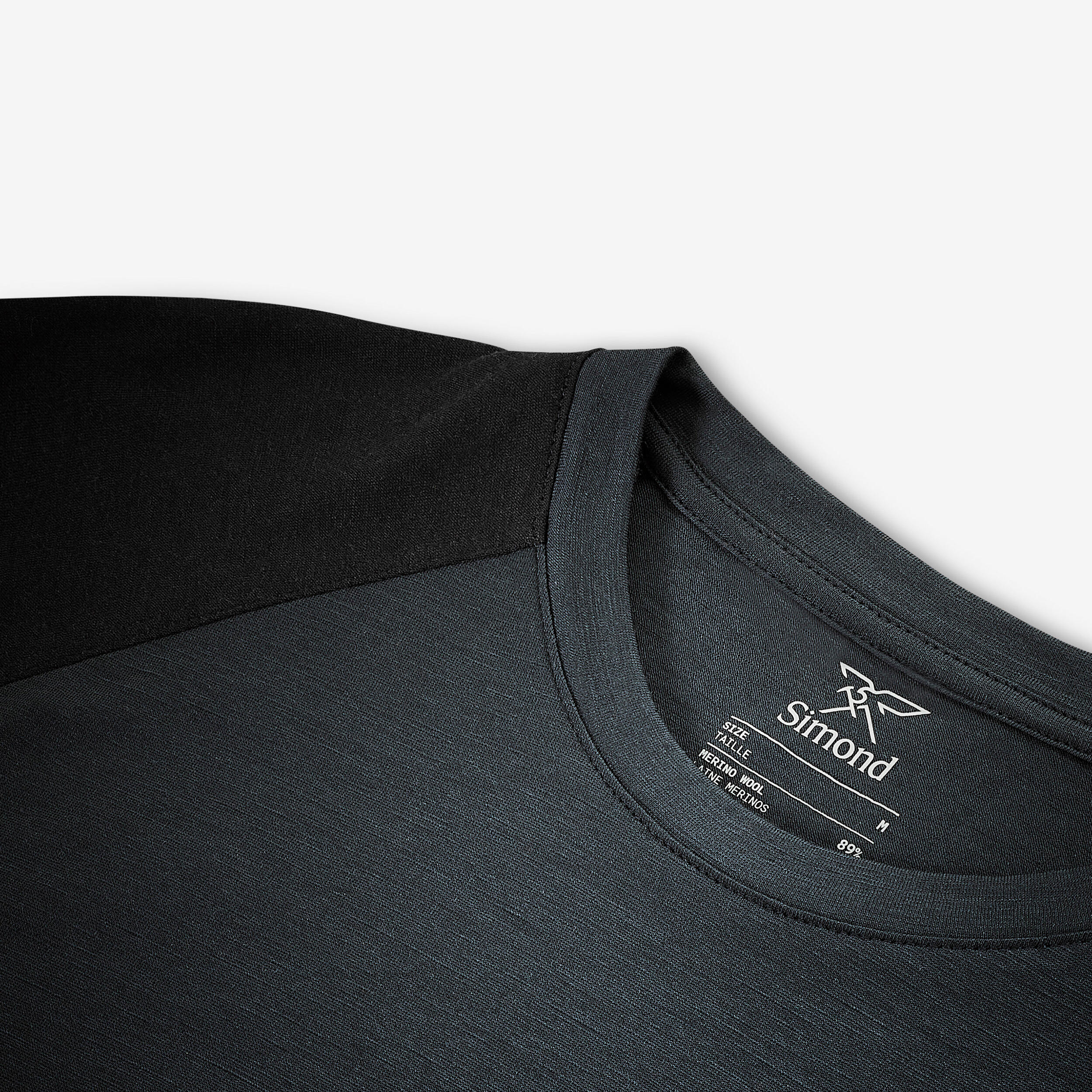 T-shirt de randonnée en laine mérinos homme, Merino Resist 6/8