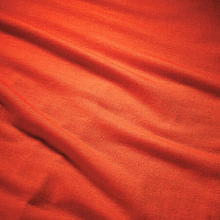 Футболка чоловіча Merino Resist з довгими рукавами для трекінгу помаранчева