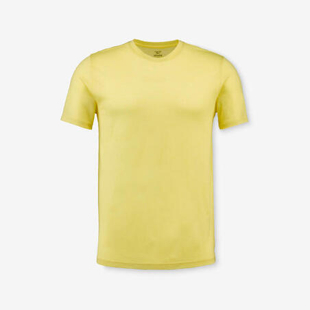 Футболка чоловіча Merino Fresh для трекінгу із мериносової вовни жовта