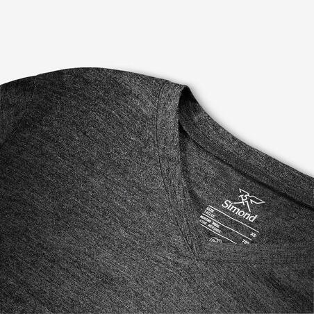 Футболка жіноча Merino Fresh з мериносової вовни для трекінгу чорна