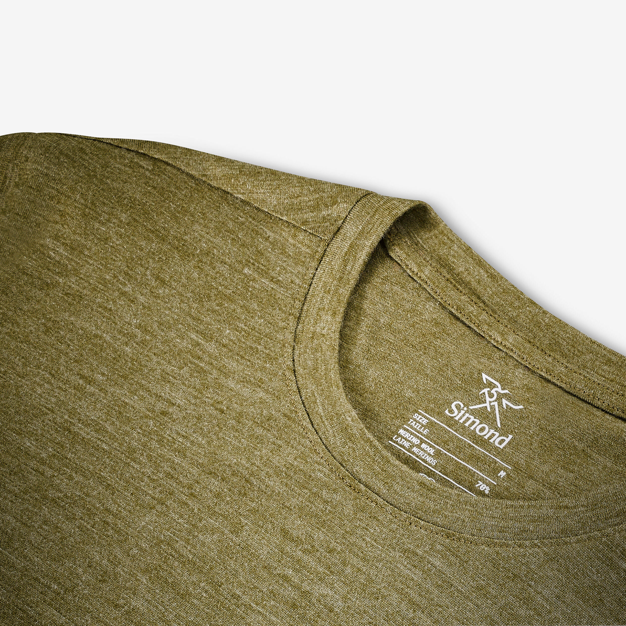 T-shirt de longue randonnée en laine mérinos homme, Merino Fresh 6/7