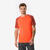 T-shirt manches courtes en laine mérinos homme, Merino Resist orange