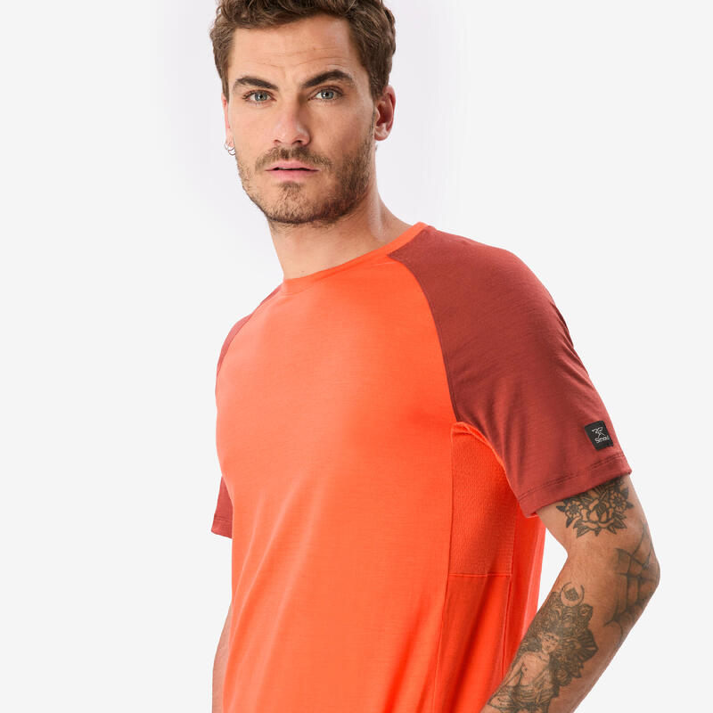 Pánské tričko s krátkým rukávem z vlny merino Merino Resist