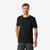T-shirt manches courtes 100 % laine mérinos homme, Merino 100% noir