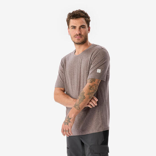 T-shirt in lana trekking uomo MERINO REC FRESH