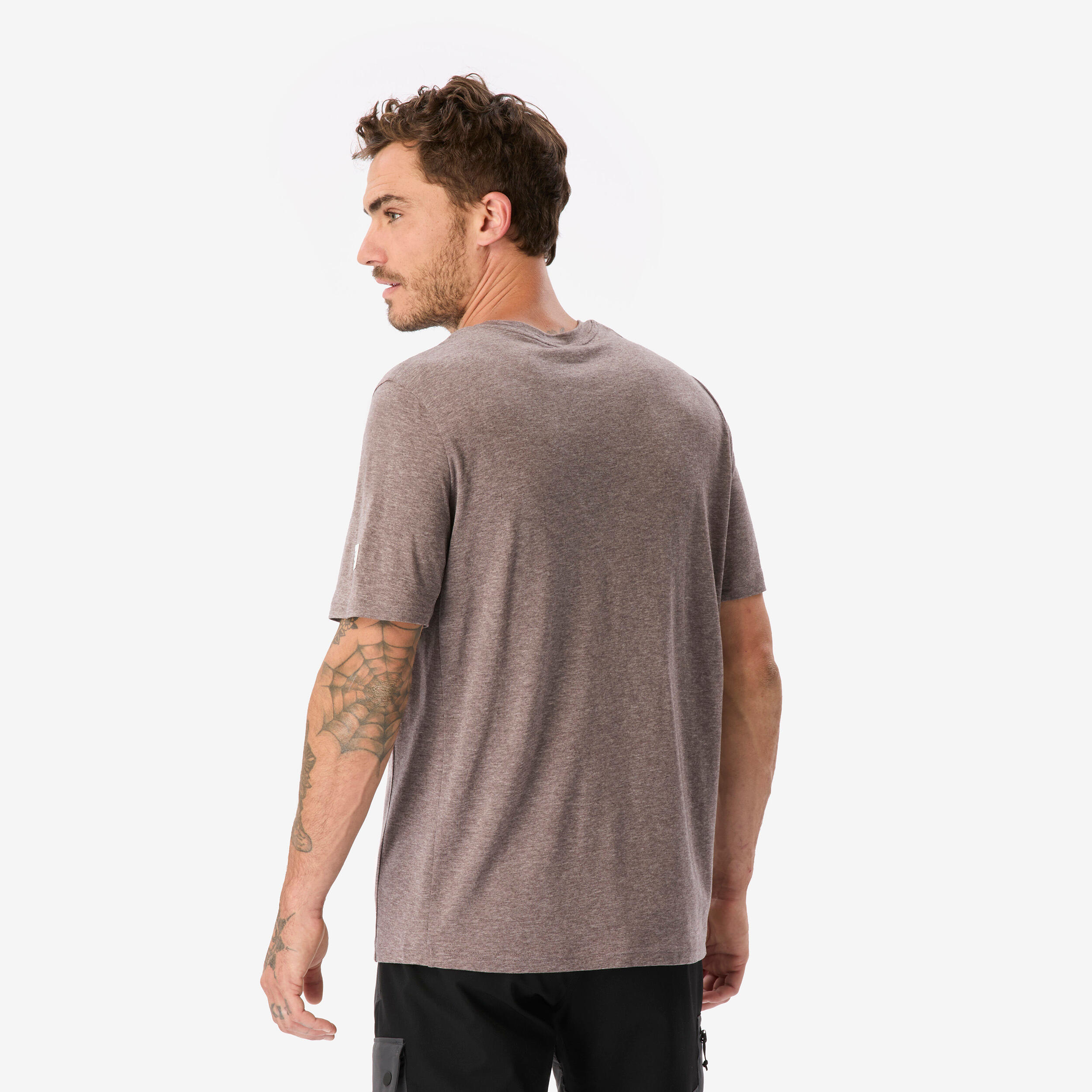 T-shirt de longue randonnée en laine mérinos homme, Merino Rec Fresh 4/8