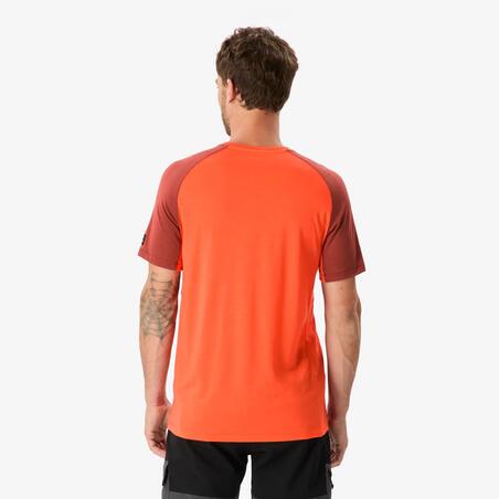 Футболка чоловіча Merino Resist з мериносової вовни помаранчева