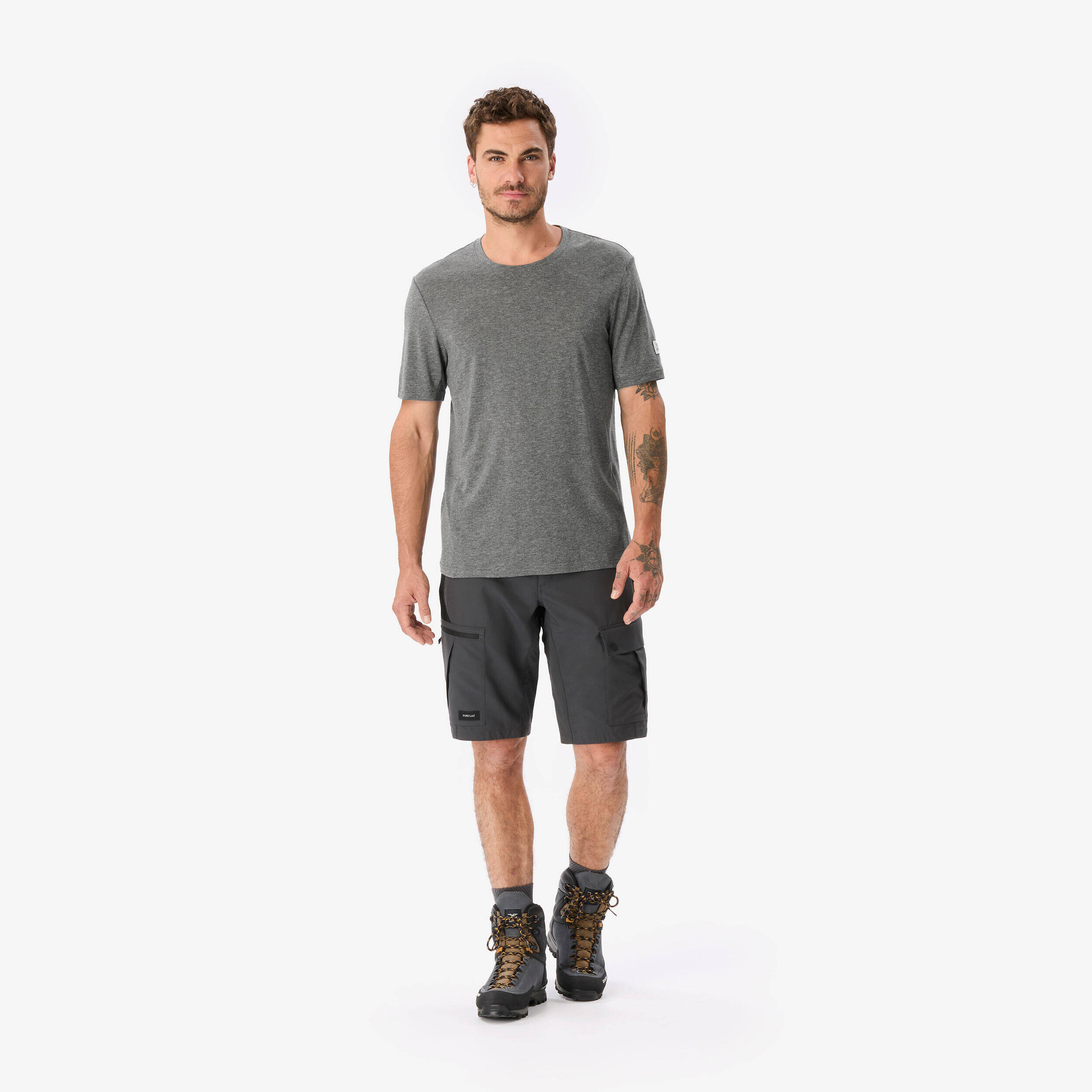 Men's recycled merino wool trekking T-shirt, Merino Rec Fresh -  2