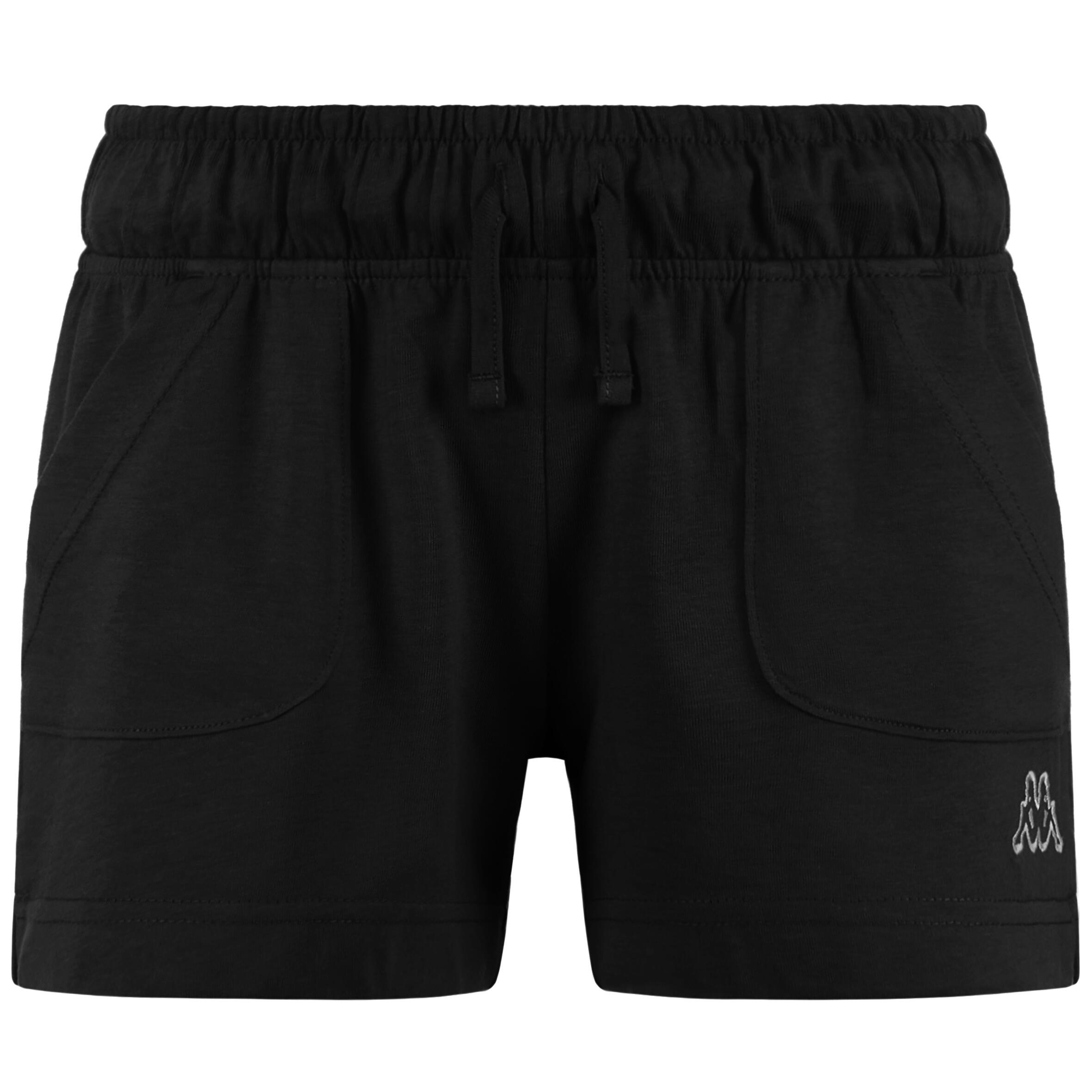 Pantaloncini bambina neri KAPPA 2/6
