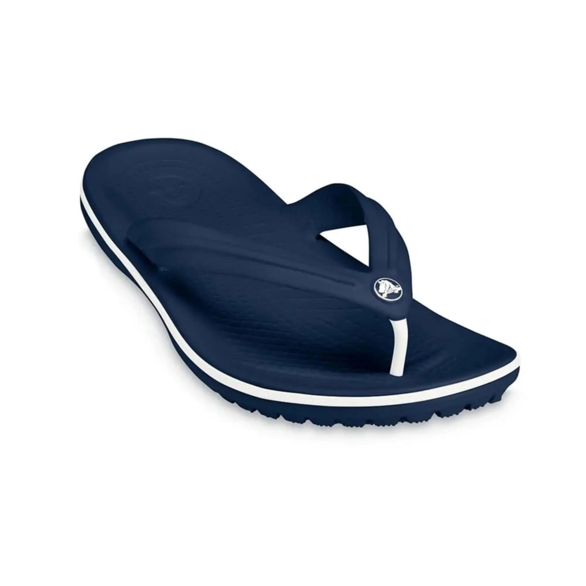 Chinelo Adulto Crocband Flip Crocs Azu