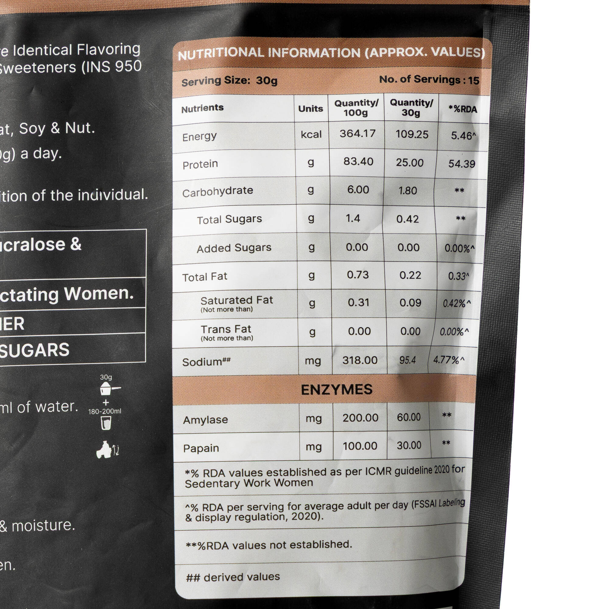 IN Whey Isolate Chocolate 450g -  3