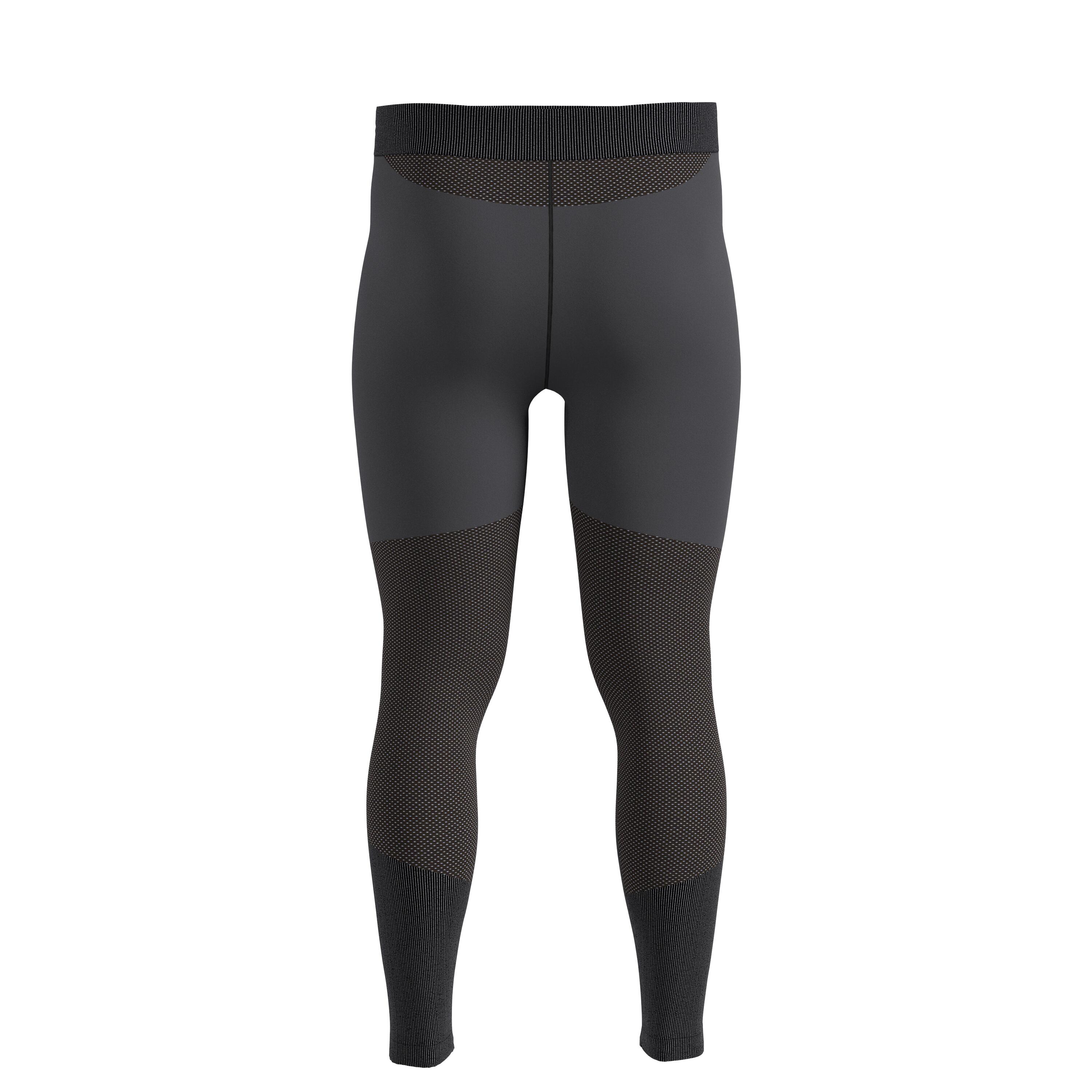 Sous-vêtement thermique homme, ODLO Performance Warm bas gris 4/6