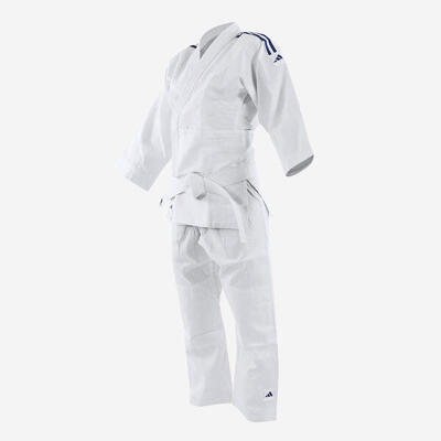 Second Hand - Kimono bambino judo ADIDAS J 200E 2 taglie in 1 bianco