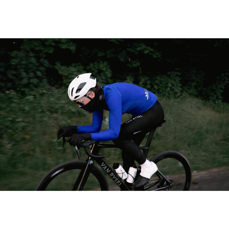 Colanți lungi cu bretele ciclism pe timp de iarnă hidorfugi RCR Extreme Bărbați