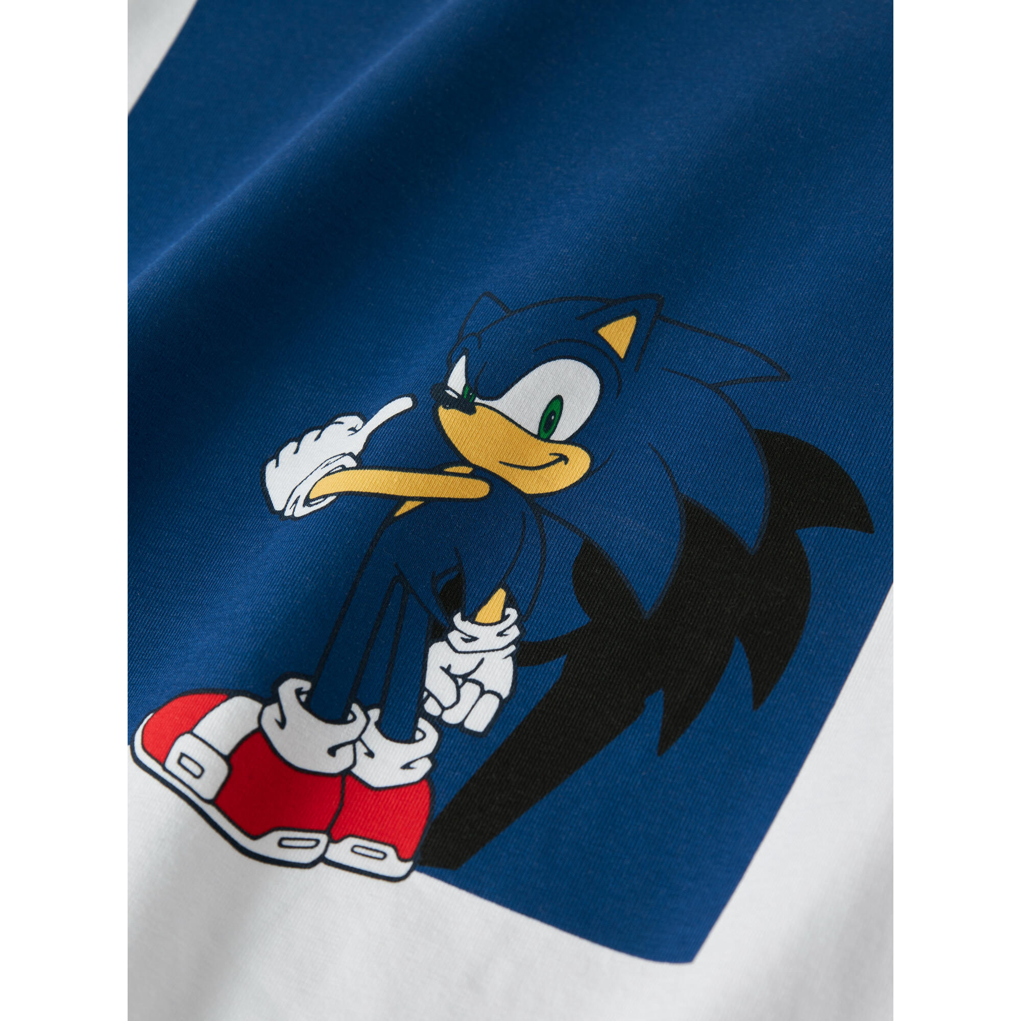 Samarreta Sonic Nen Blanc Cotó 8/8