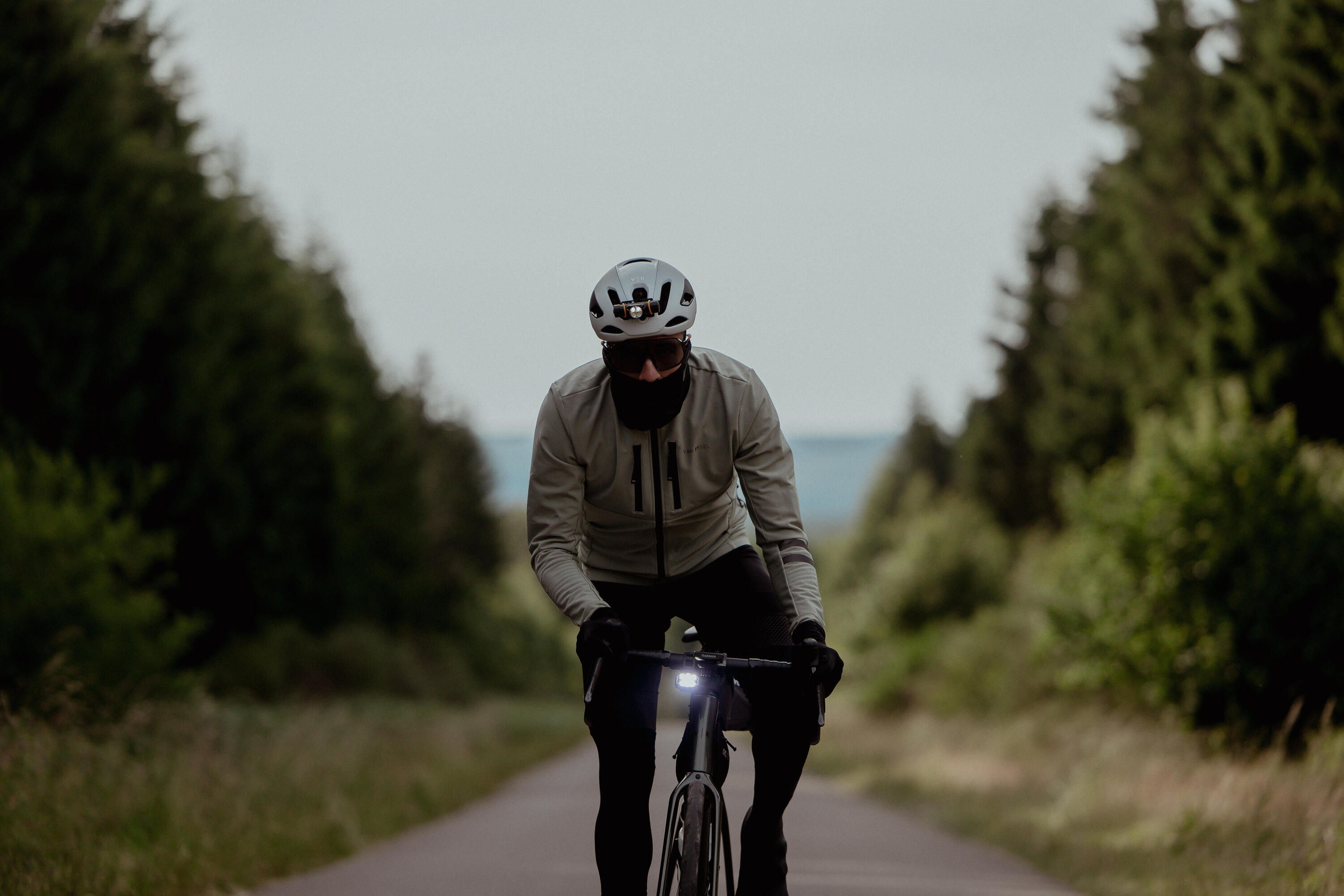 Giacca invernale ciclismo uomo EDR verde 8/12