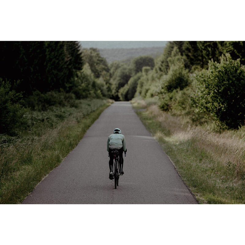 Veste de vélo de route hiver homme, EDR vert