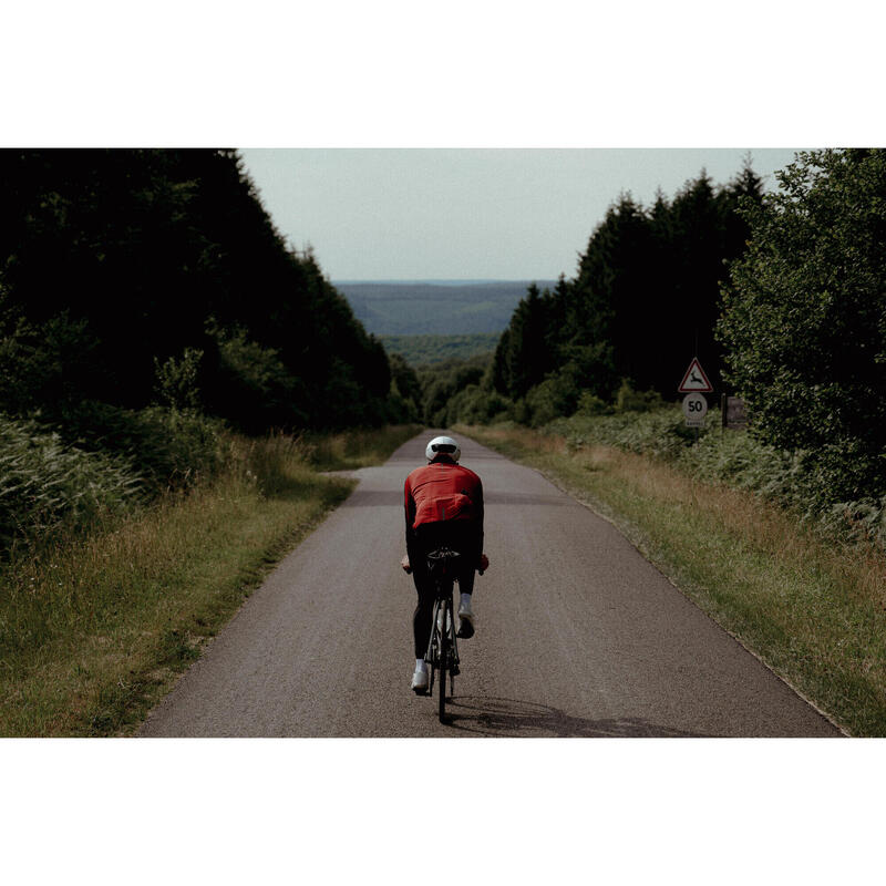 Pánský dres na silniční cyklistiku s dlouhým rukávem EDR