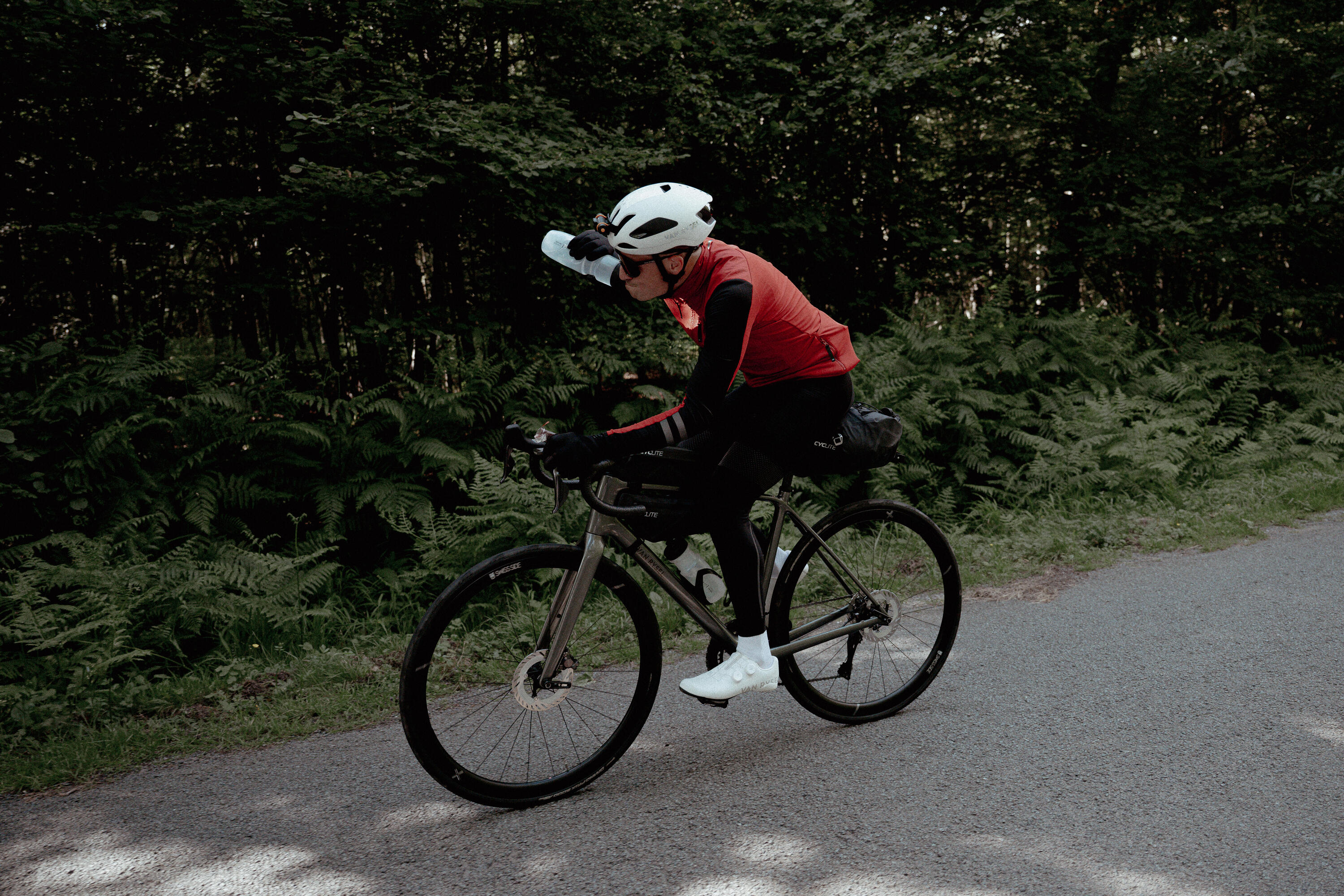 Vélo route endurance, Shimano Ultegra Di2, EDR CF ULTRA Vert kaki 16/17