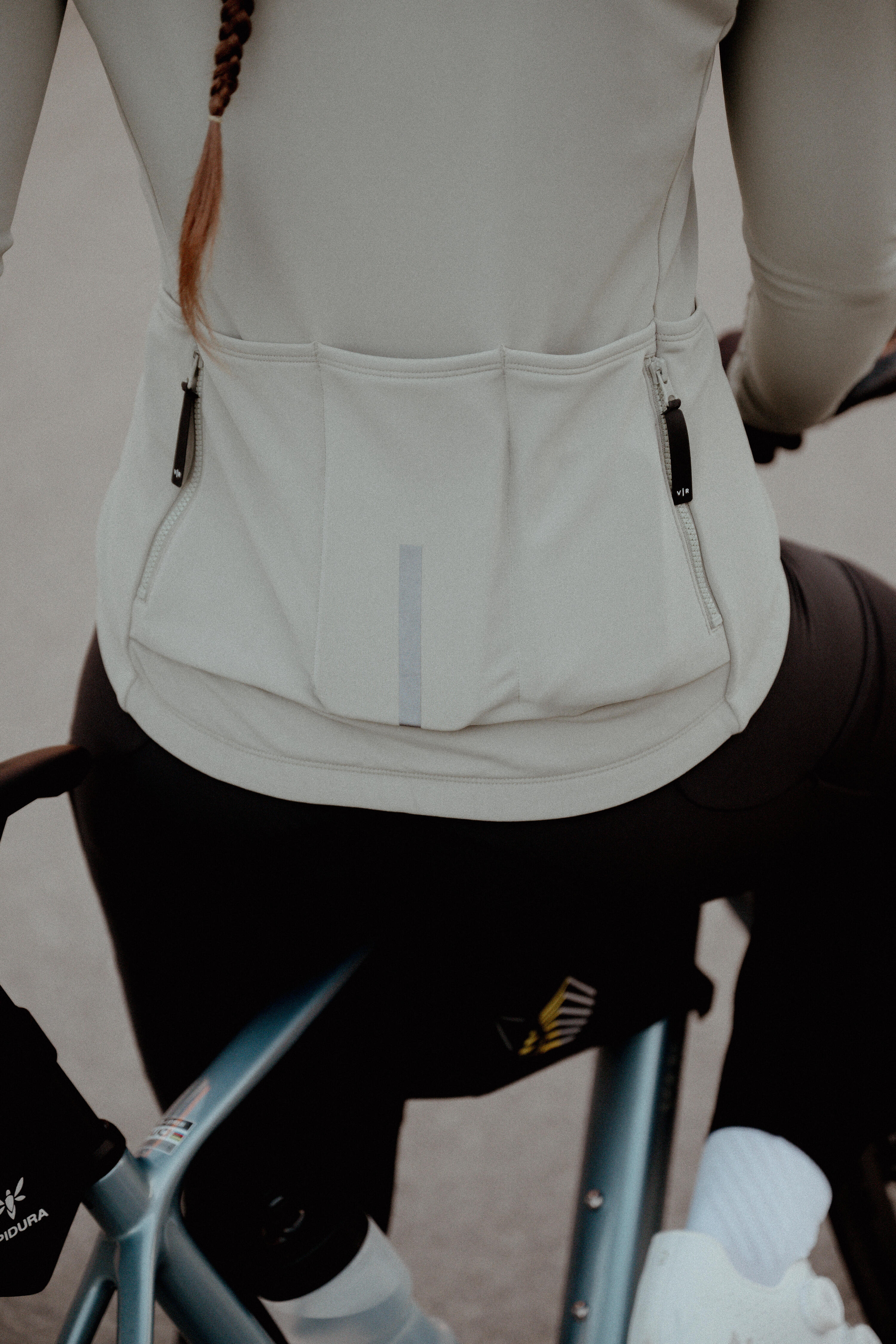 Damen-Rennradtrikot mit langen Ärmeln für die Übergangszeit - EDR 8/11