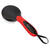 Brosse crinière et queue équitation Covalliero noir et rouge