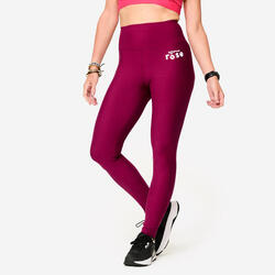 Legging de Fitness taille haute Femme, édition limitée "Bougeons en rose