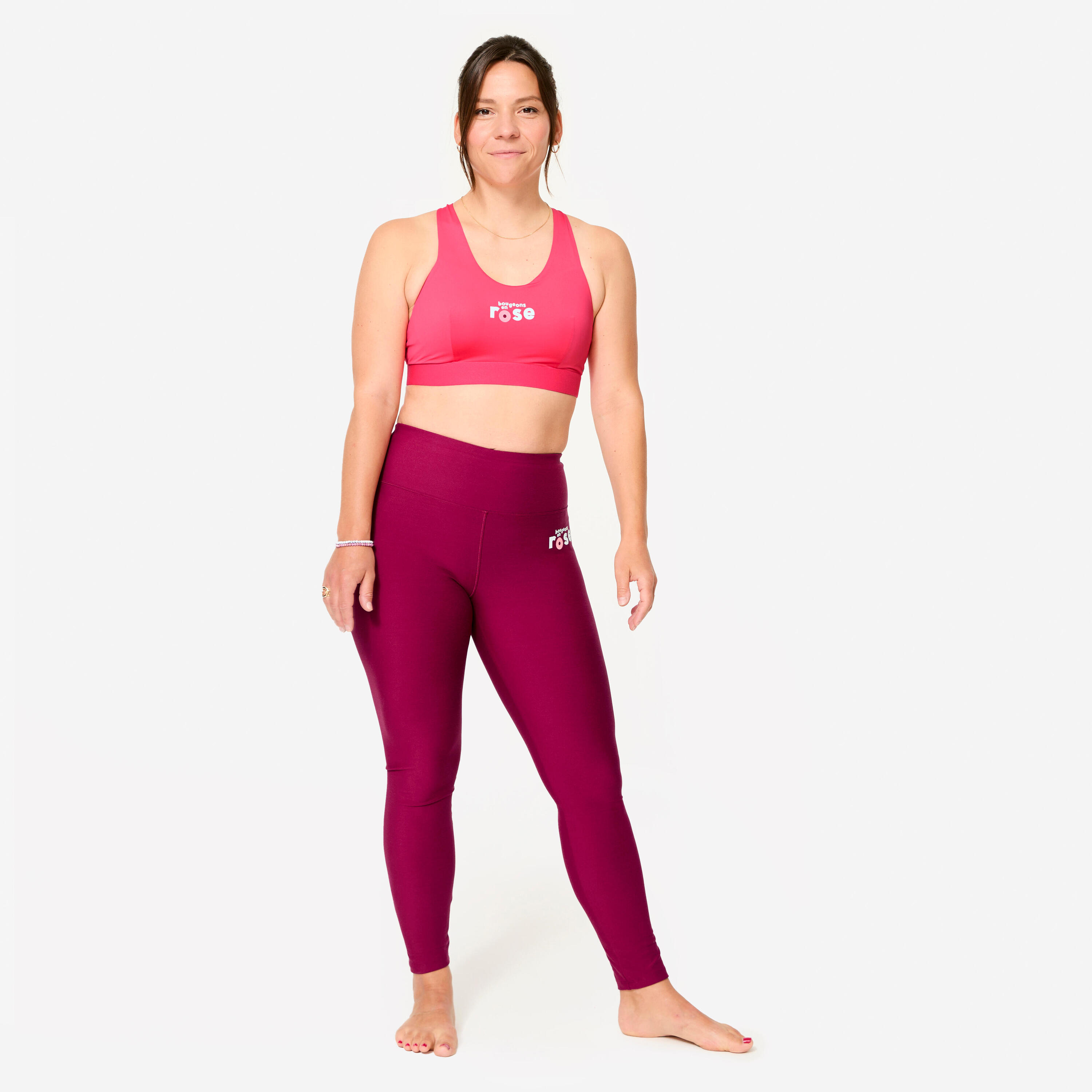 Seconde vie - Brassière dos nageur avec coques femme, édition limitée "Bougeo... 2/9