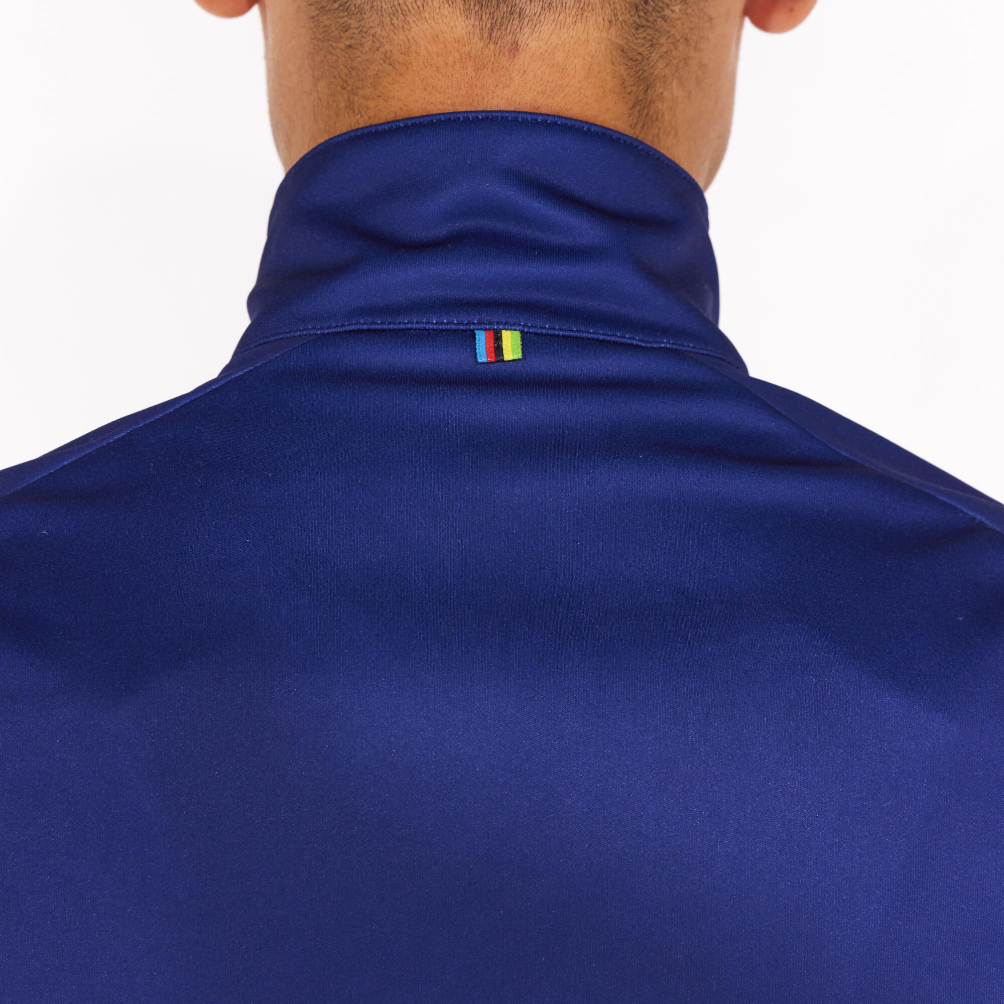 Giacca invernale ciclismo uomo Santini Blu UCI 14/14
