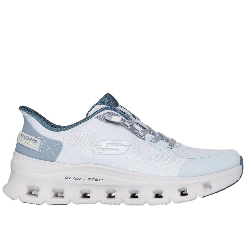 Tenis para caminar de Mujer Skechers Glide step pro pure - Blanco